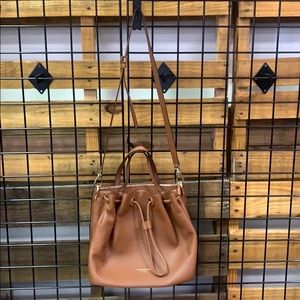 Cole haan brown leather purse